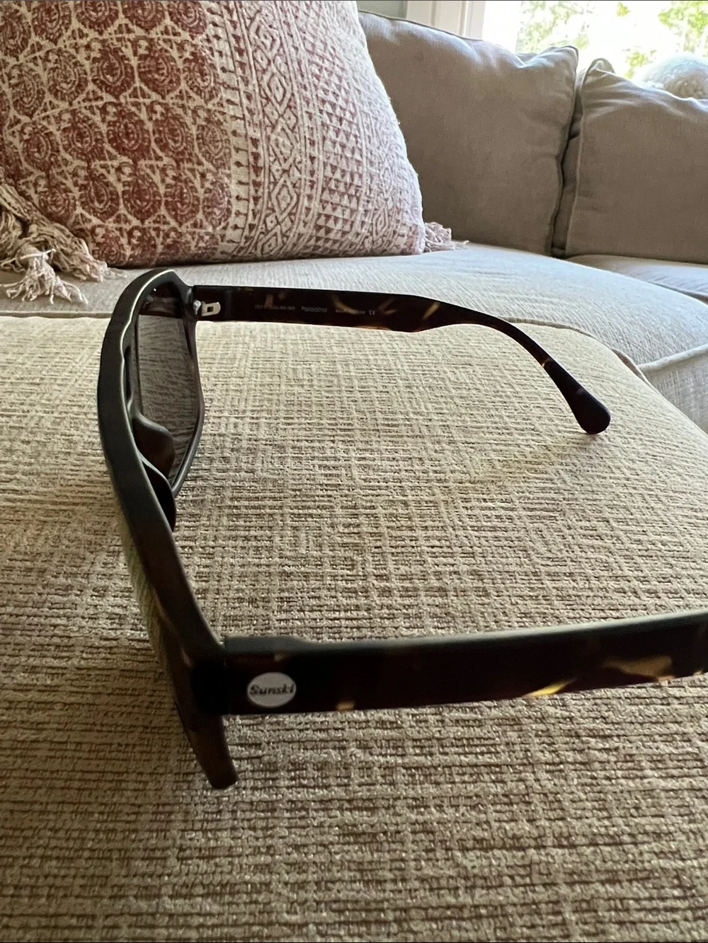 Sunski PaladinoTortoiseshell Brown Polarized mens Sunglasses like new!!